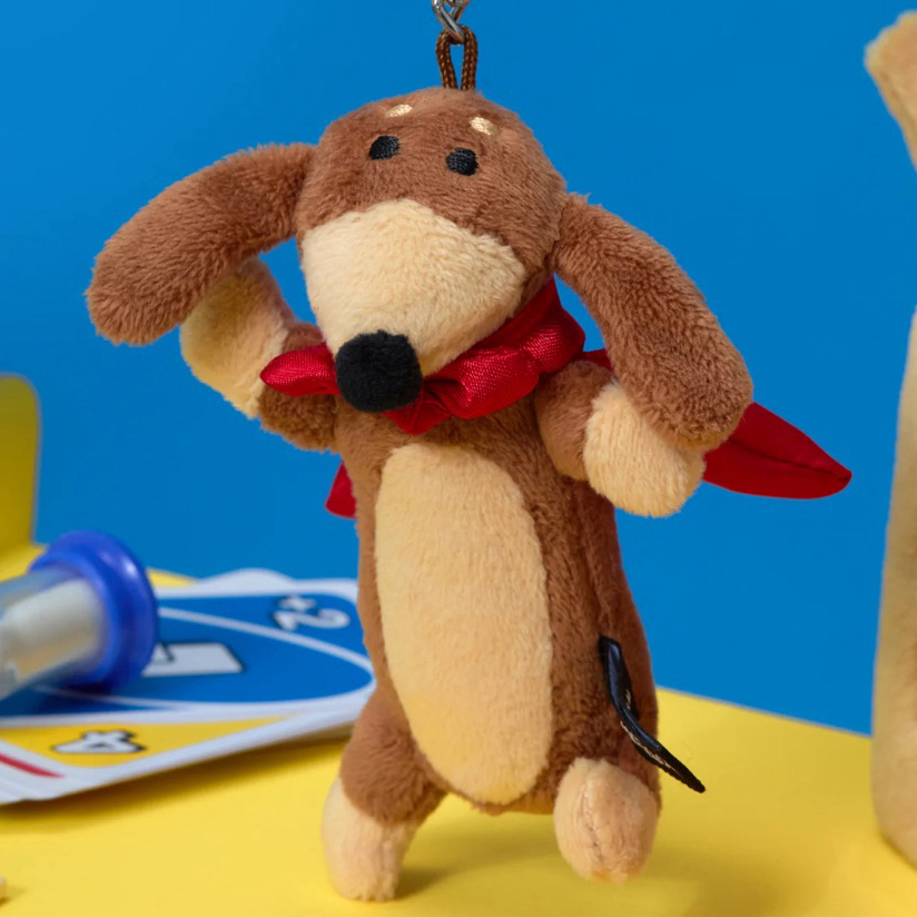 [Pre-order] JOGUMAN - JOGUMAN WOODY CAPE PLUSH KEYRING HERO พวงกุญแจ