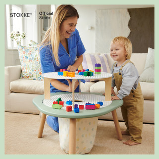 Stokke® Mutable™ Brick Tower V2 Balok Susun 2 Tingkat, Aksesori Meja Aktivitas Stokke® Mutable™ gambar 4