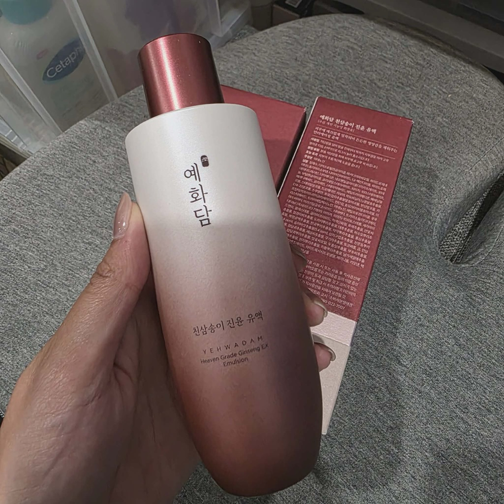 (ของใหม่  แท้ 100% ค่า 💜) THE FACE SHOP YEHWADAM HEAVEN GRADE GINSENG EX EMULSION อิมัลชั่น เยฮวาดัม ลดริ้วรอย