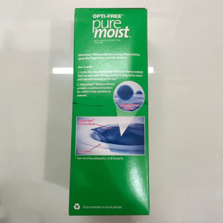 OPTI-FREE Puremoist น้ำยา/แช่/ล้าง/ทำความสะอาดคอนแทคเลนส์ 300mL