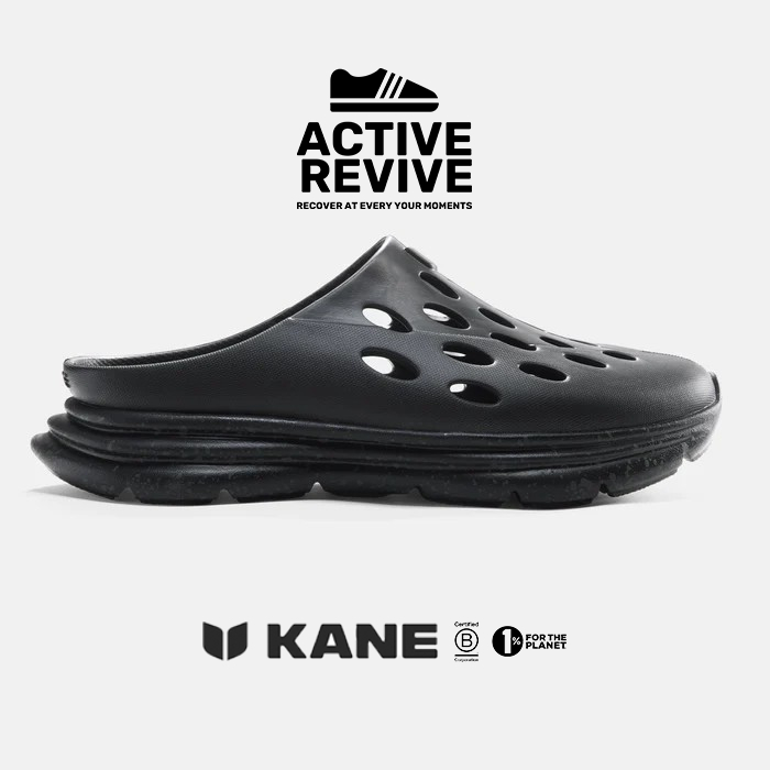 รองเท้า KANE Revive OB สี Black รองเท้าเพื่อสุขภาพ [Pre-order]