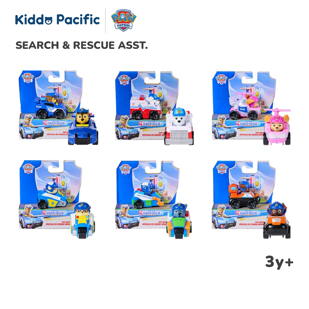 PAW PATROL SEARCH & RESCUE ASST.ฟิกเกอร์คละแบบ