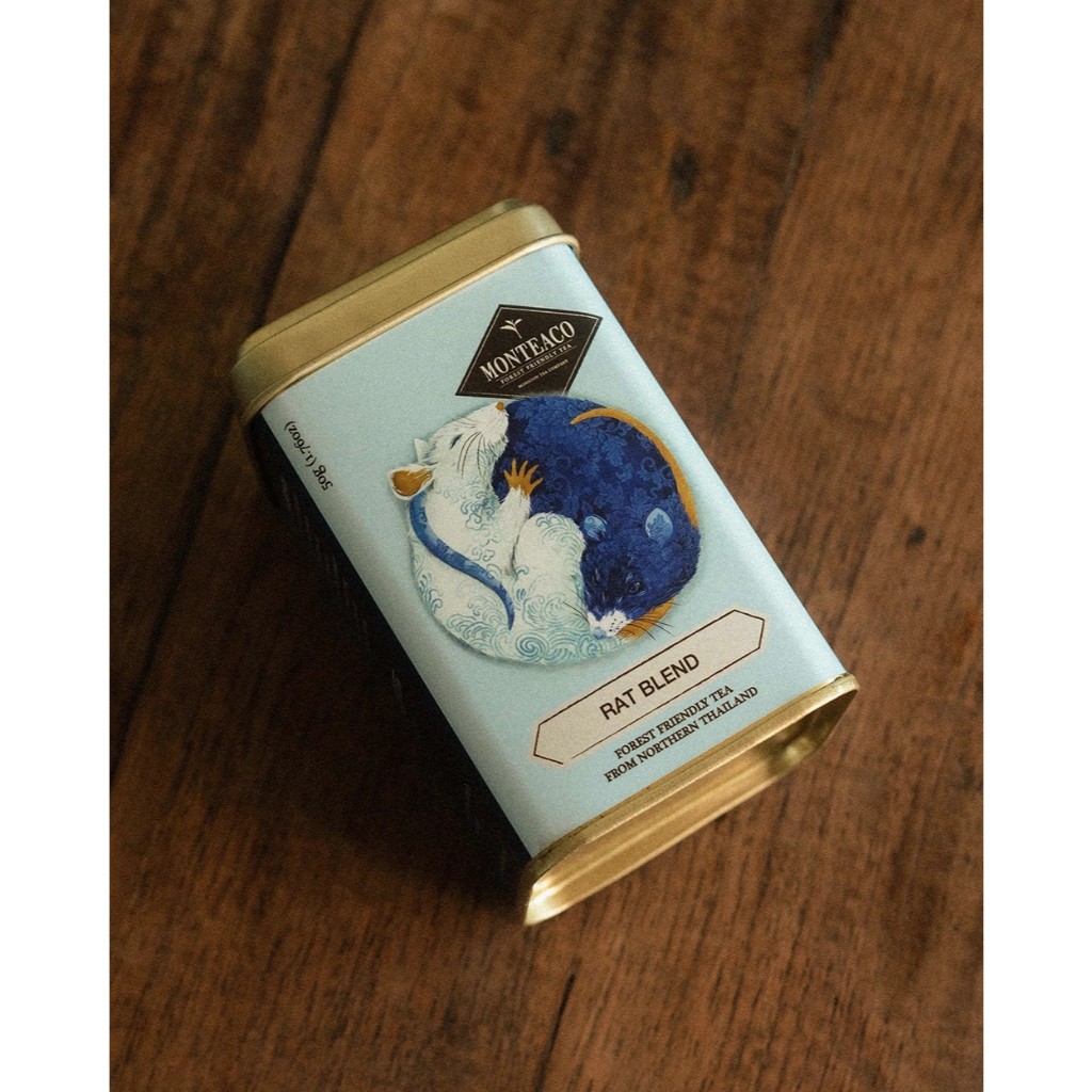 Rat Blend ชาอู่หลงที่เป็นมิตรกับป่า ผสานเข้ากับลาเวนเดอร์ มะลิ และมินต์ เพื่อประสบการณ์การดื่มที่ผ่อนคลาย หอมละมุน