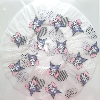 👒หมวกอาบน้ำ ลายkuromiเล็ก หมวกคลุมผมอาบน้ำ