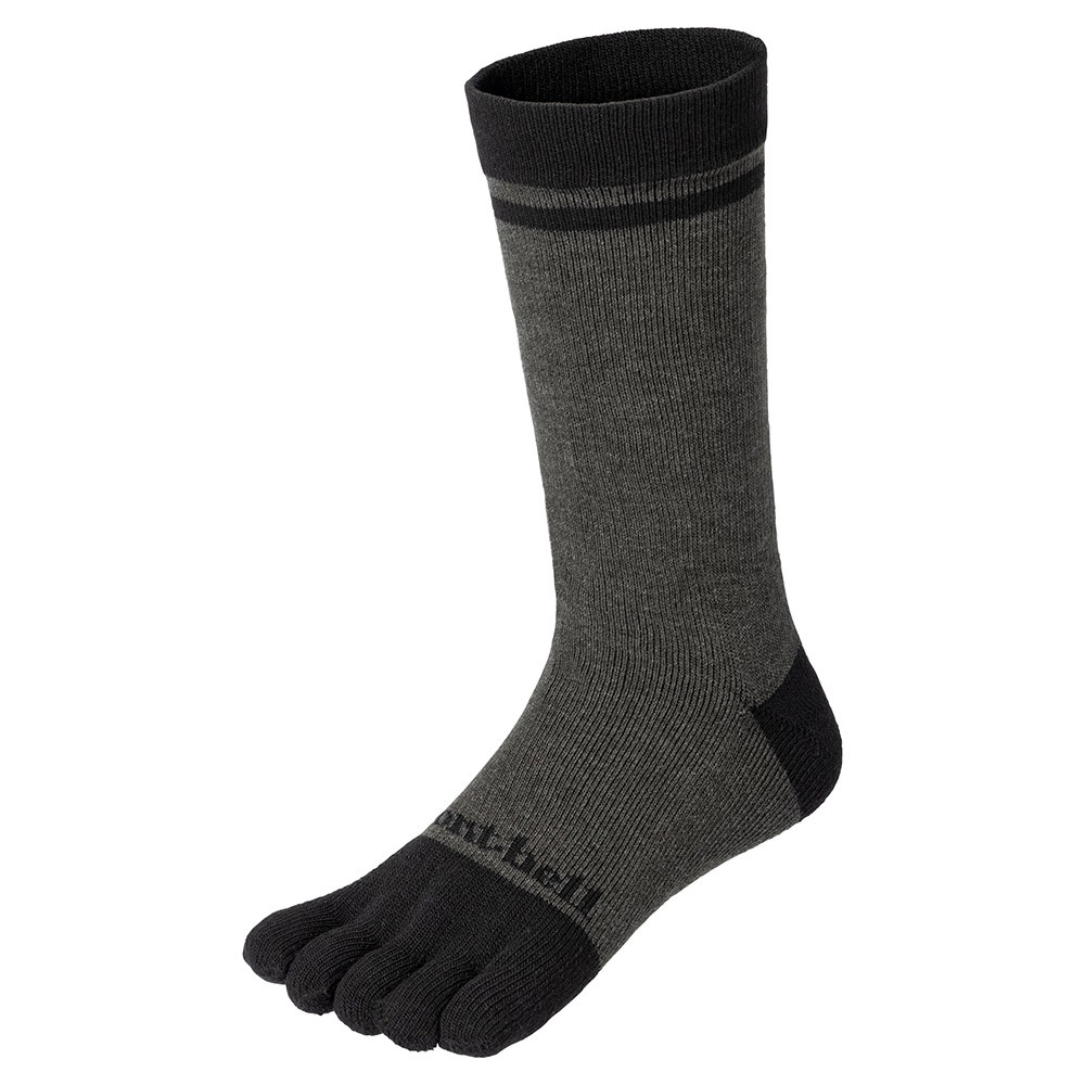 Montbell ถุงเท้าแยก 5 นิ้ว รุ่น 1118622 Wickron Walking 5 Toe Socks Men's