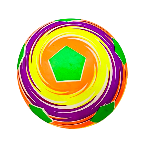 บอล บอลยางสีรุ้ง ขนาด 8-9 นิ้ว (ไม่สูบลมส่ง ไม่มีเข็มแถม) Ball ลูกบอลชายหาดหลากสีสดใส ลูกฟุตบอล ลูกบอลเป่าลม การ์ตูน