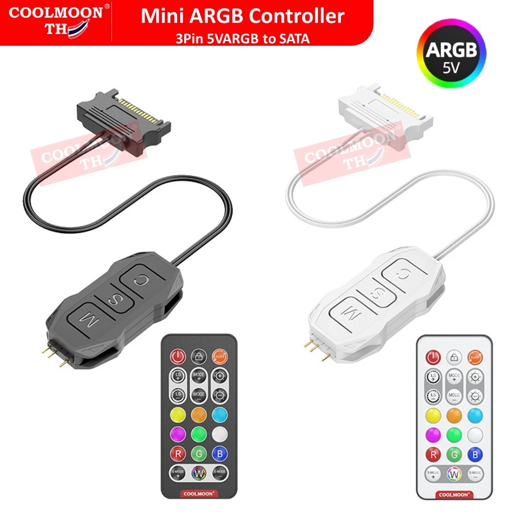 Mini ARGB Controller 3Pin 5vARGB to SATA