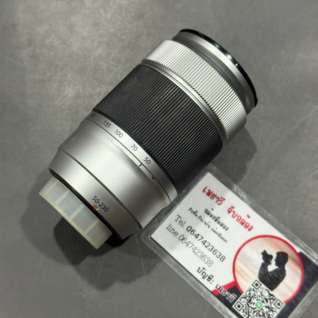 เลนส์ฟูจิ xc 50-230 ใช้งานปกติ