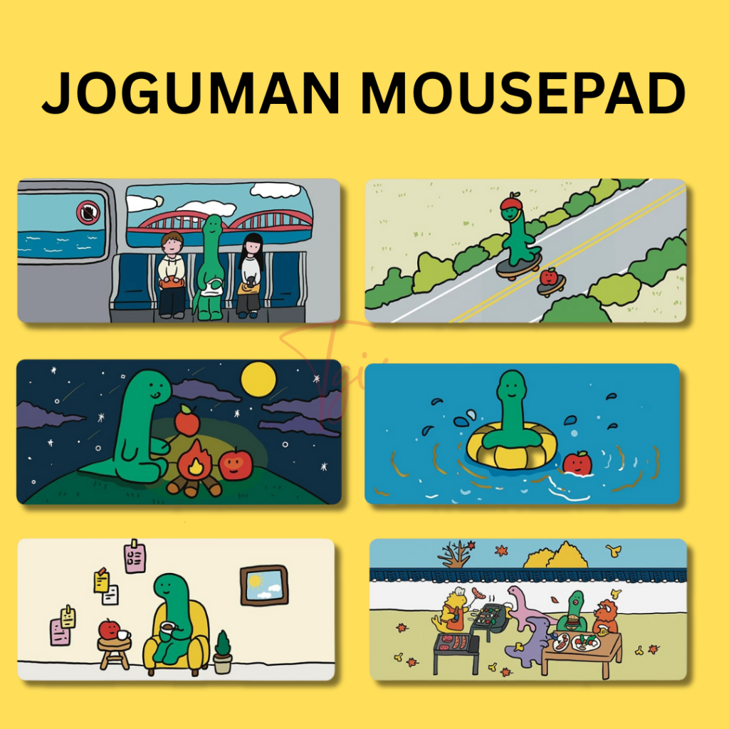 แผ่นรองเมาส์กันน้ำ ไดโนเสาร์ Joguman