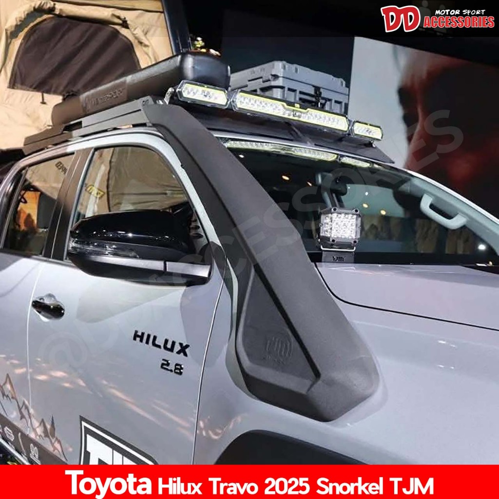 สน๊อกเกิ้ล Snorkel Travo 2025 2026 Toyota Hilux ทรง TJM ของแท้ ตรงรุ่น