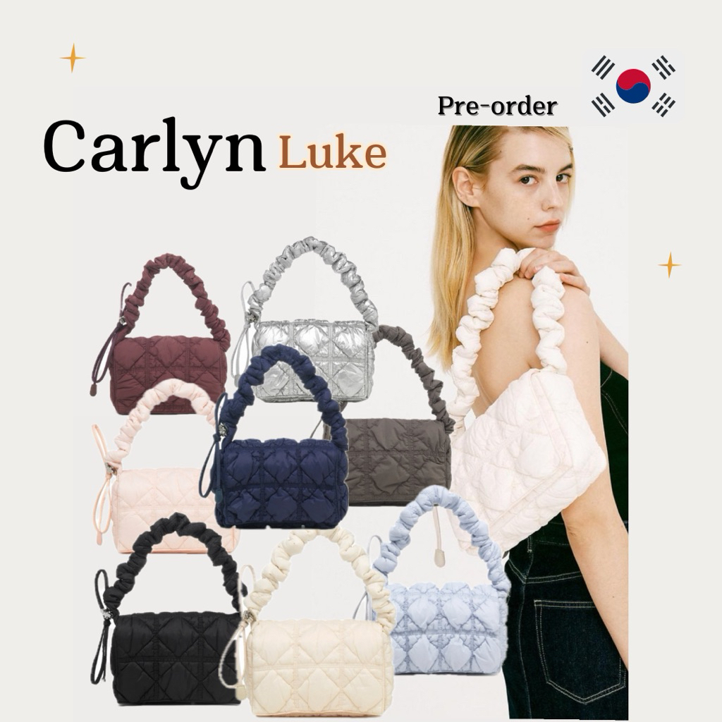💖 (Preorder) แท้ Carlyn Luke กระเป๋าเกาหลี