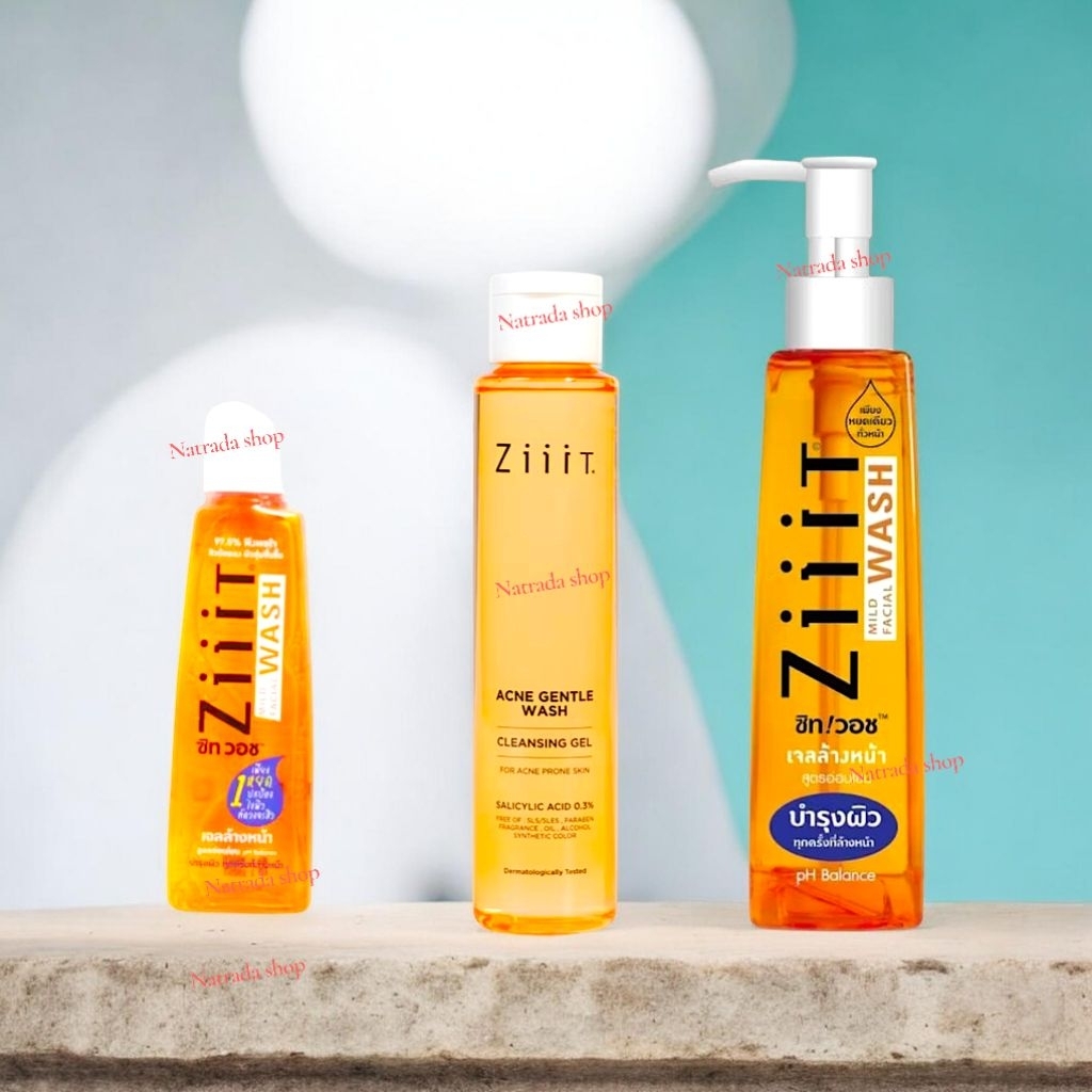 Ziiit Acne Gentle Wash เจลล้างหน้า สำหรับผูมีปัญหาสิว