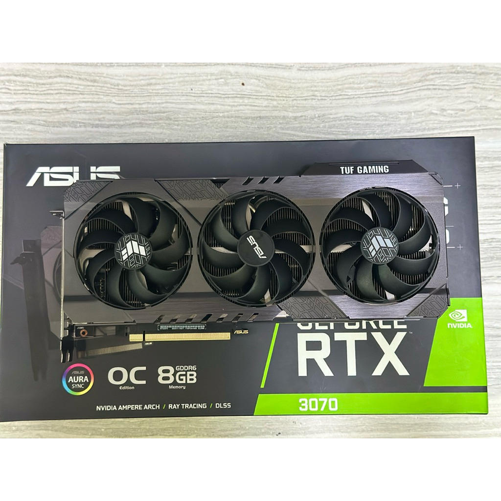 ASUS TUF RTX3070 8GB พร้อมใช้งาน อ่านรายละเอียดก่อนสั่งซื้อ (มีของพร้อมจัดส่ง)