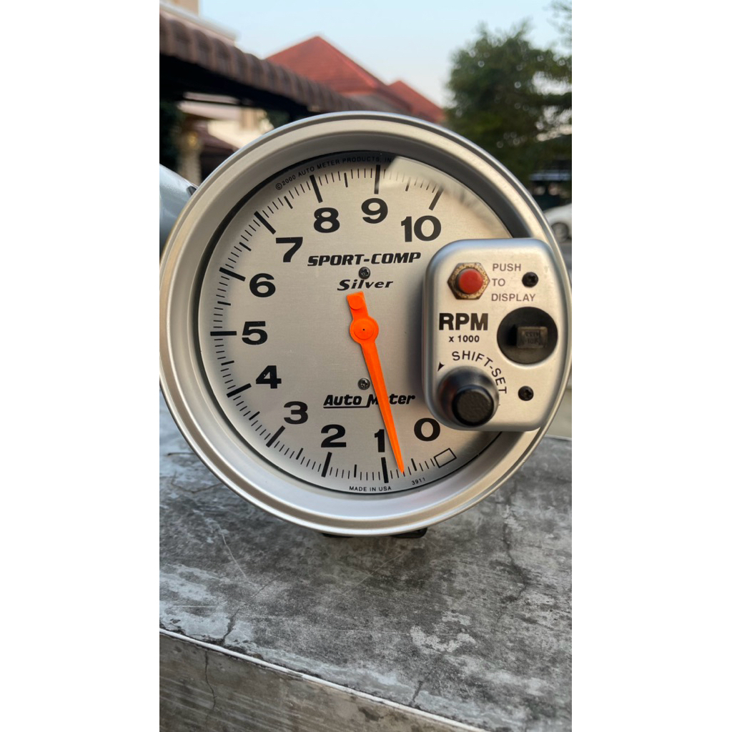 วัดรอบ Auto meter SPORT-COMP SILVER