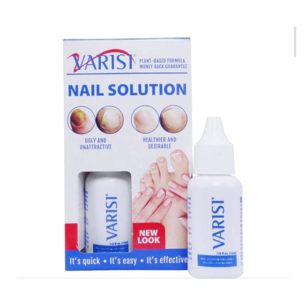 VARISI ของแท้ น้ำยาฆ่าเชื้อรา/แบคทีเรีย 15ml. แบบหลอดบีบ ใช้กับเล็บมือ/เล็บเท้า