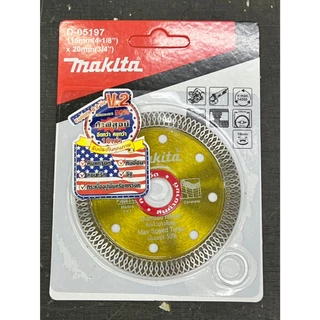 Makita ใบตัดกระเบื้อง 4” สีแดง สีทอง บาง 0.8 มม. ตัดกระเบื้อง/ตัดเพชร/ตัดหินแกรนิต/ตัดปูน