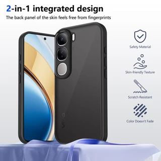 ตรงรุ่น วีโว่ Case For ViVo Y21D Y31 5G Y200 Y300 Y04 Y29 Y39 V60 V50 V40 lite V30 V27 เคสโทรศัพท์ ปุ่มสีผิวด้าน 025