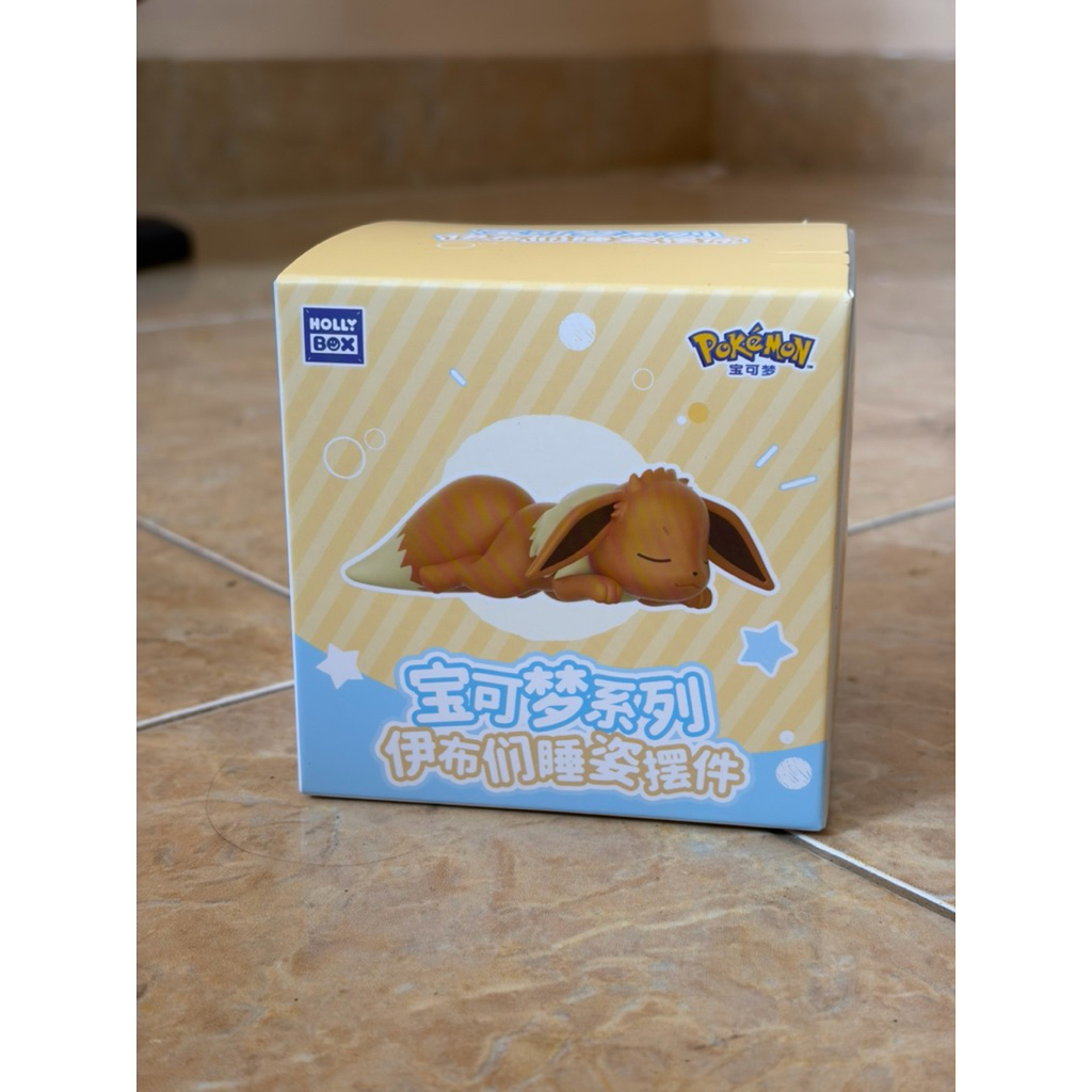 Pokemon Eevee Sleepy Blind Box Single Box (CH) | ของแท้ มีสติกเกอร์โฮโลแกรม