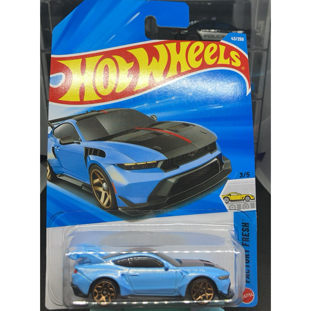 รถเหล็ก HotWheels FORD MUSTANG GTD 3+