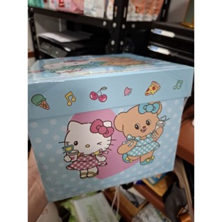 เซตชามเซรามิค (ฟ้า-ขาว) ลายน้องเนย&คิตตี้ เซทชาม มีกล่องใส่ม…