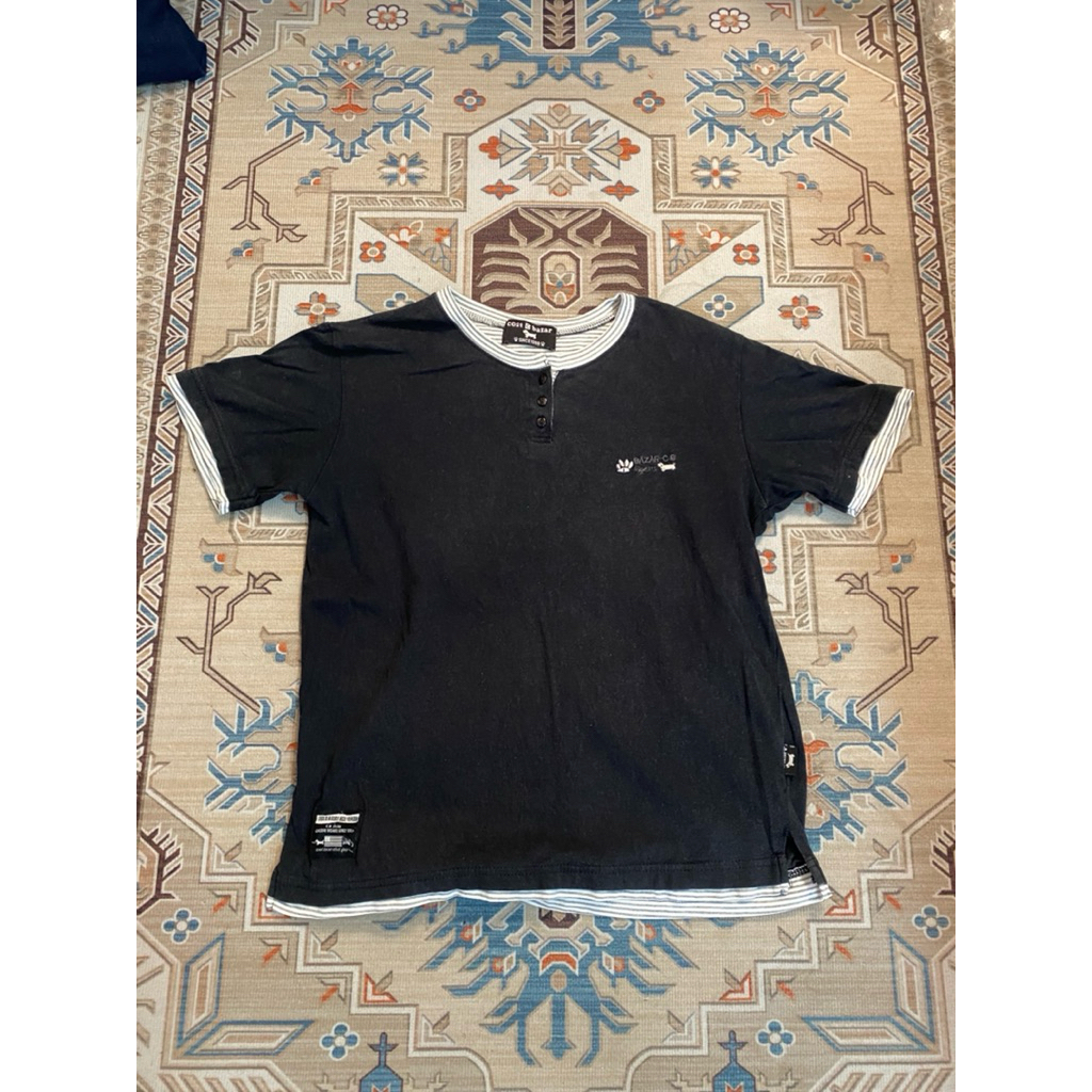 cost bazar henley แขนสั้น มือสอง