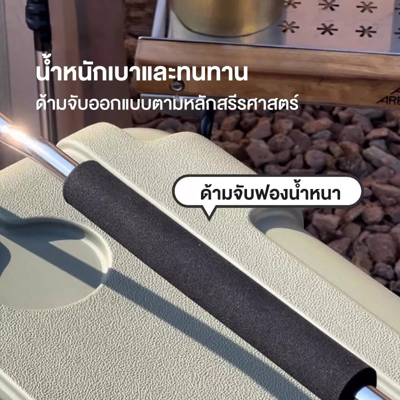 กระติกน้ำแข็ง ตู้เย็น แบบพกพา ตั้งแคมป์ กลางแจ้ง camping กระติกเก็บความเย็น 28L แช่เย็น 72ชั่วโมง thumbnail 7