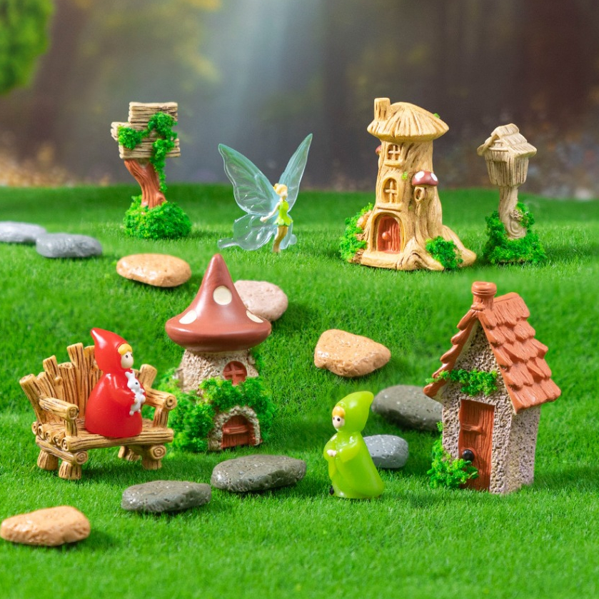 ่j511บ้านต้นไม้งานจำลองของเล่นจิ๋ว