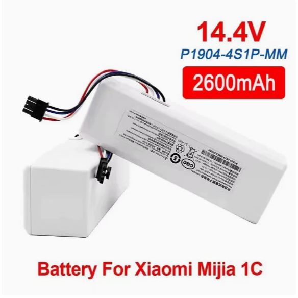 แบตเตอรี่ P1904-4S1P-MM สำหรับ Xaomi Mijia 1C STYTJ01ZHM หุ่นยนต์ดูดฝุ่น Mop Cleaner อุปกรณ์เสริมอะไ