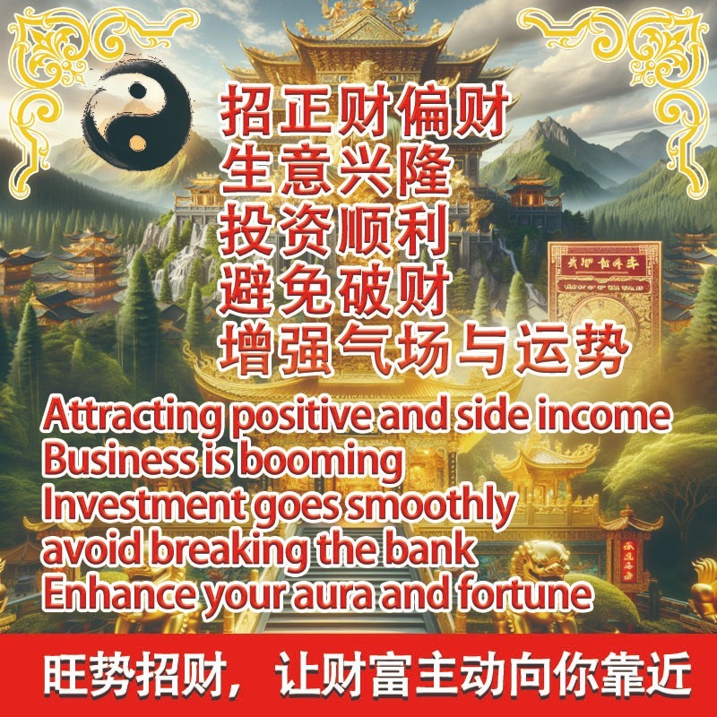【武财神】 ✨️ 开启灵符 • ✨️ 财源广进 •Fortune is booming • 官司招财 • Career wealth • 补财库