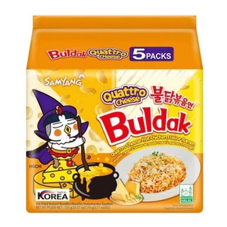 [1แพ็ค5ห่อ] Samyang Buldak ซัมยัง บูลดัก บะหมี่กึ่งสำเร็จรูป มีหลายรสชาติให้เลือก