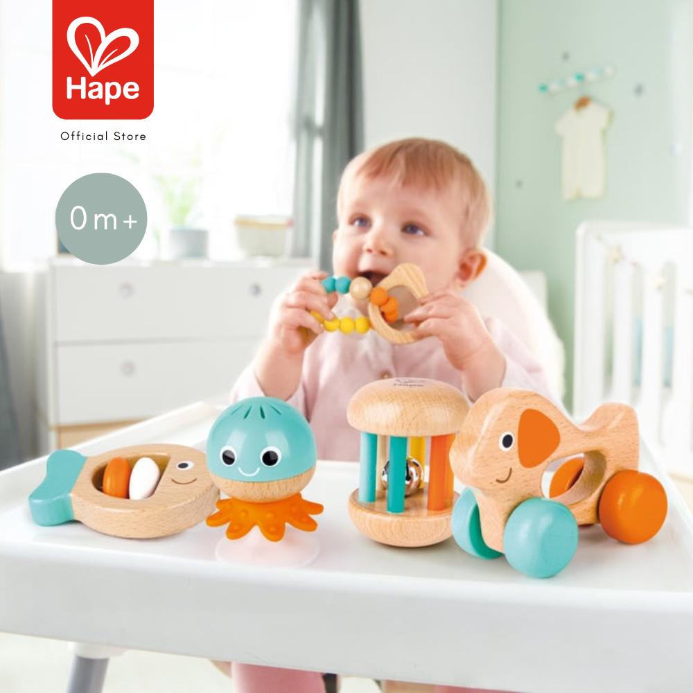 Hape - Multi-Stage Sensory Gift Set เซตกุ๊งกิ๊งของขวัญแรกเกิด 0M+ รูปที่ 2