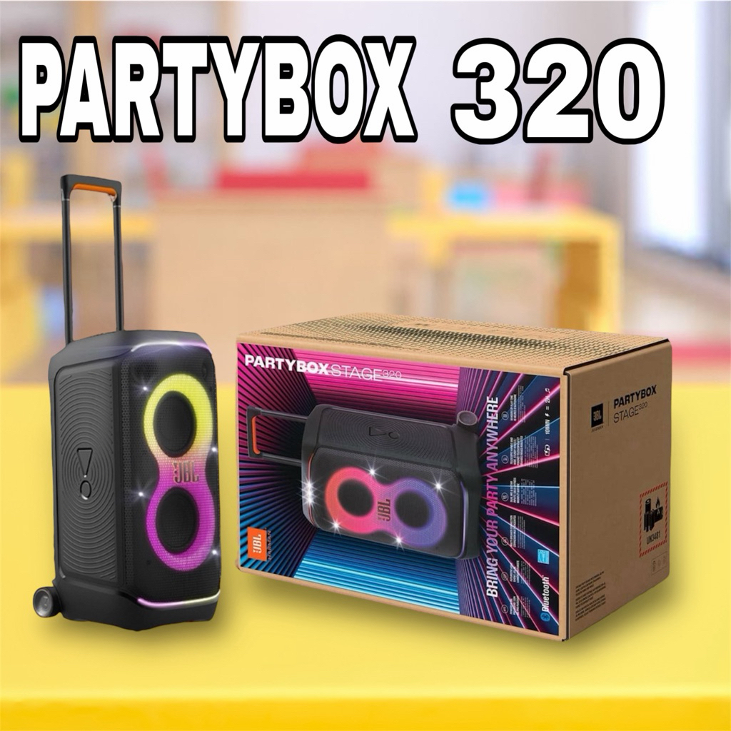 ลำโพง Partybox 320 แบตถอดได้ ของใหม่ ของแท้ ประกัน 1 ปี