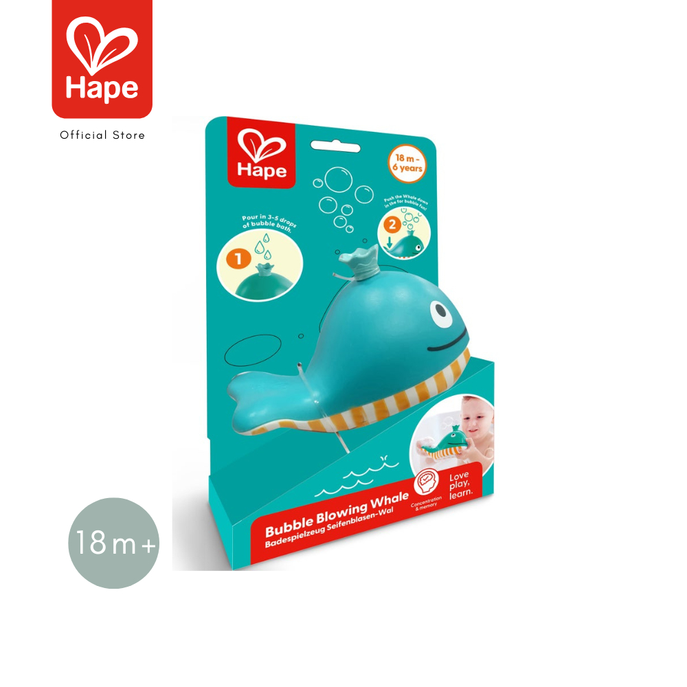 Hape - Bubble Blowing Whale วาฬเป่าฟองสบู่ 18M+ รูปที่ 8