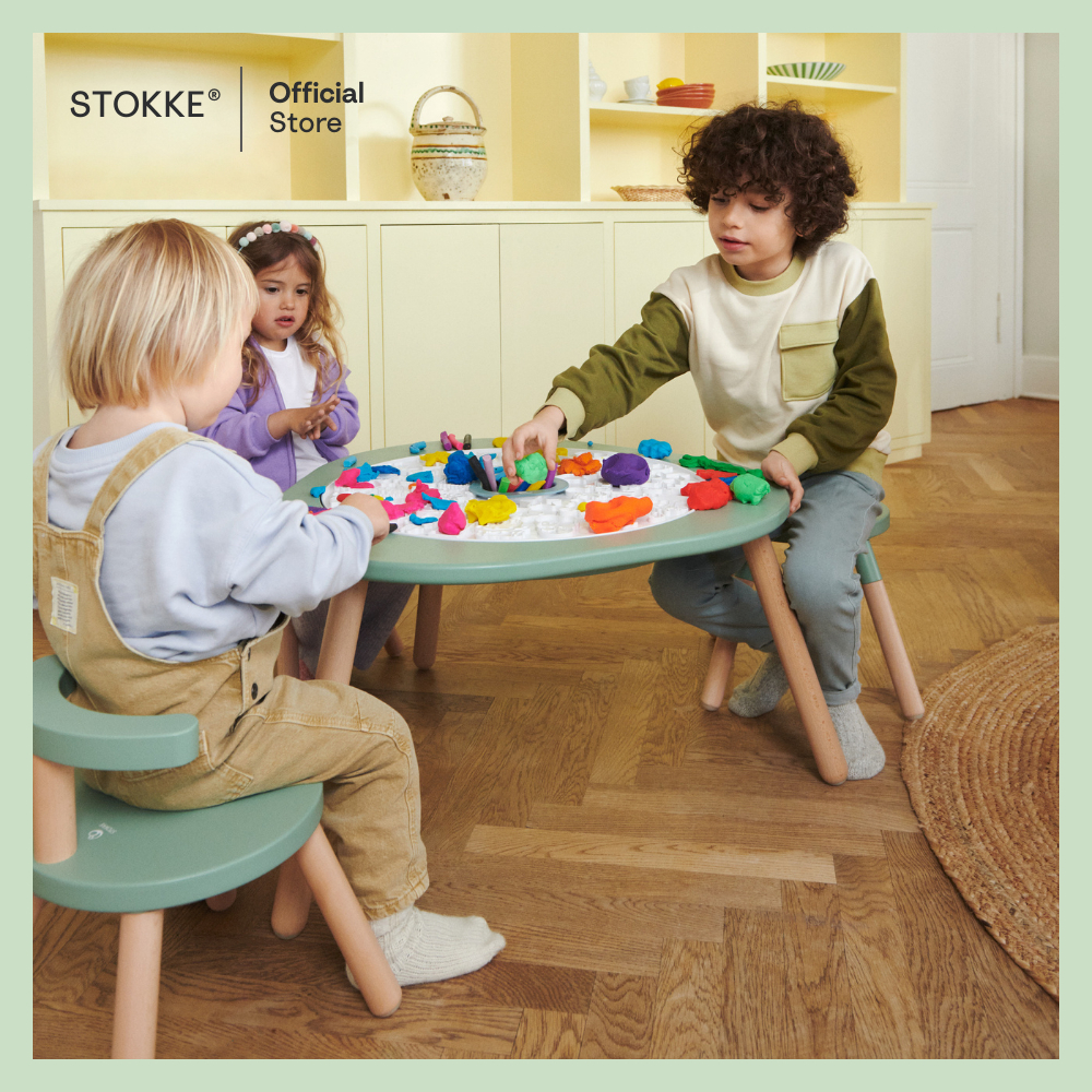 Stokke® Mutable™ Chair V2 เก้าอี้เด็ก สำหรับโต๊ะกิจกรรม ปรับความสูงได้ รับน้ำหนักได้ 100 kg. รูปที่ 9