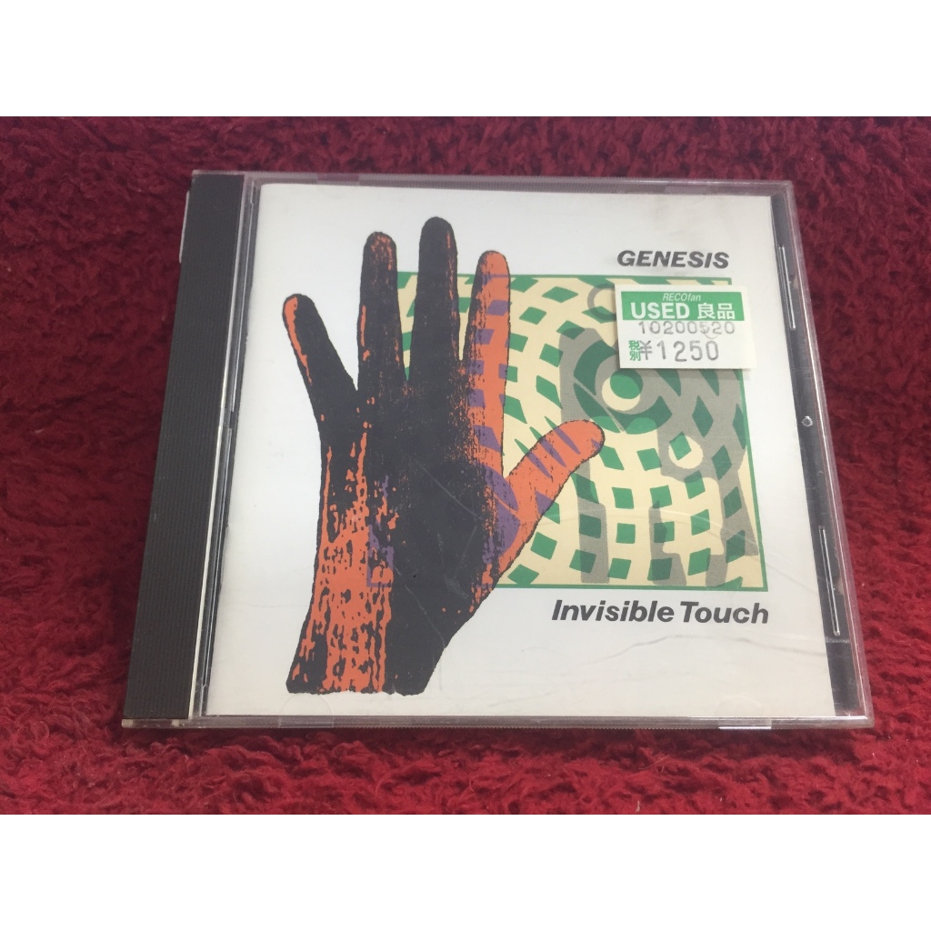 CD Genesis – Invisible Touch สภาพตามปก CA68-116