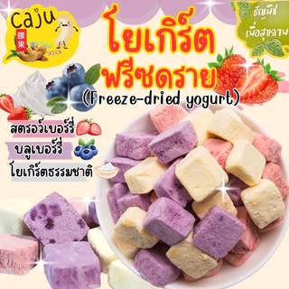 โยเกิร์ต ฟรีซดราย Freeze-Dried Yogurt รสผลไม้ คละรสผลไม้ หอม กรอบ อร่อย เคี้ยวเพลิน มีประโยชน์