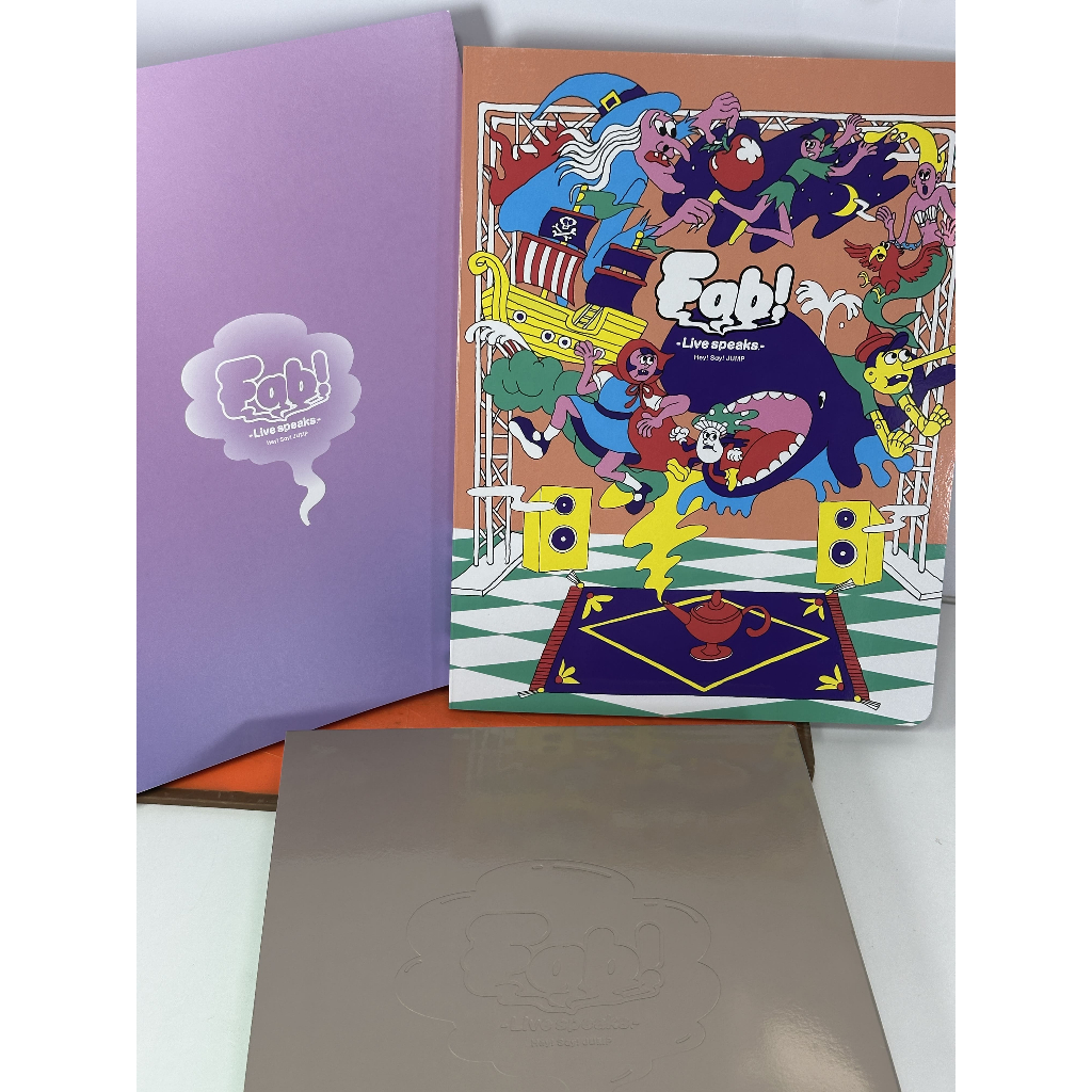 📖 โลกแห่งเทพนิยายที่สัมผัสได้จริง... Hey! Say! JUMP [Fab! -Live speaks.-] Official Photo Book 📖✨