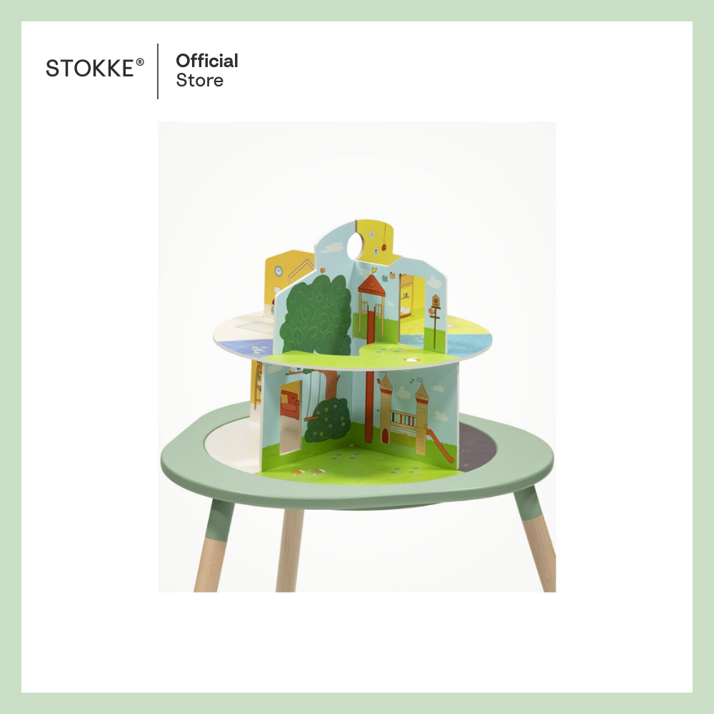Stokke® Mutable™ Play House 2 Level Rumah Boneka 2 Lantai untuk Meja Aktivitas Mutable™ gambar 3