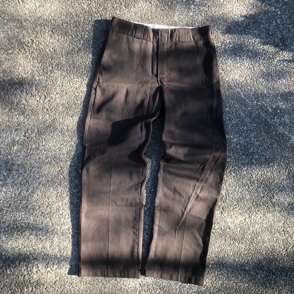 Dickies 874 Original Fit สีน้ำตาลเข้ม (Dark Brown) มือสอง