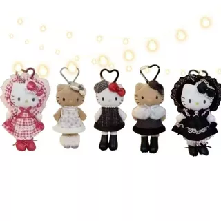 พร้อมส่ง 🇯🇵แท้ sanrio พวงกุญแจคิตตี้ขายาวHello kitty gogo gal พวงกุญแจหัวใจ จี้ตุ๊กตาปุ่มรักมินิ