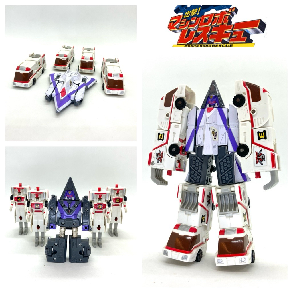 หุ่นยนต์รวมร่าง MRR - Hyper V Stealth + Fire ของแท้ พร้อมส่ง