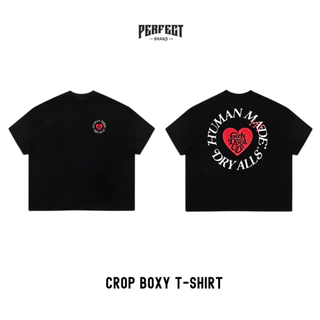PF.2เสื้อยืดครอป (เวียดนาม) คอฟิตเนื้อผ้า Cotton เกรดพรีเมี่ยม เนื้อผ้าเนียนนุ่ม