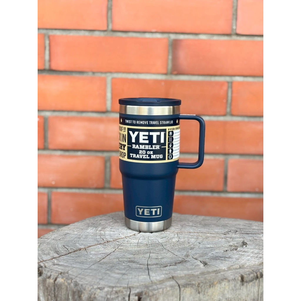 Yeti Rambler 20oz Travel Straw Mug ของแท้