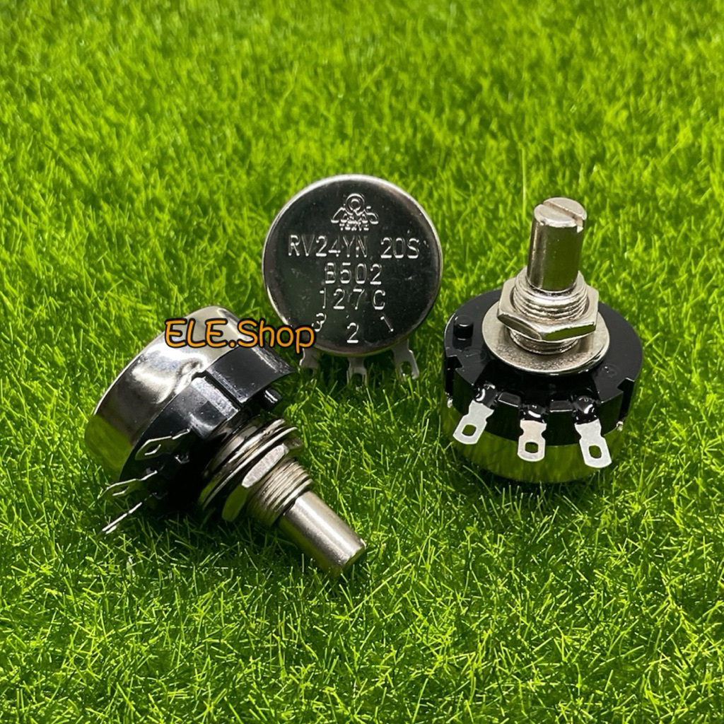 RV24YN 20S VR วอลลุ่ม(ค่าK)  1k/2K/3k/5k/10k/20k/30K/50k/100k/200k/250k/500k/100โอม/200โอม/500โอม/1M