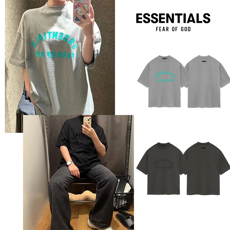 New เสื้อยืด Fear Of God Essentials Jersey Crewneck Tee(เอสเซนเชียล) แท้100%