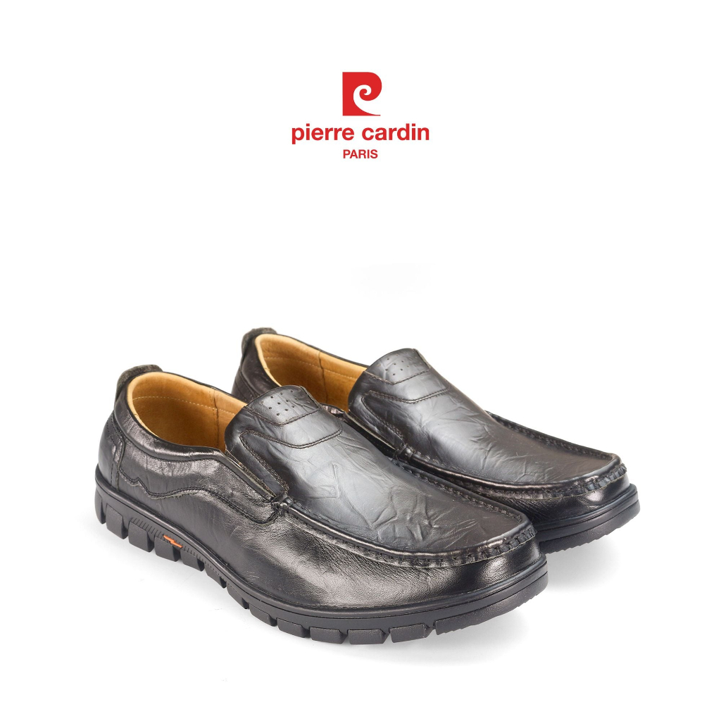 Pierre Cardin حذاء رجالي سهل الارتداء جلد بقري بريميوم — صورة 2