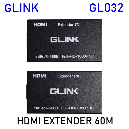 HDMI EXTENDER GLINK ( GL032 ) CAT5E CAT6 EXTENDER 60M.