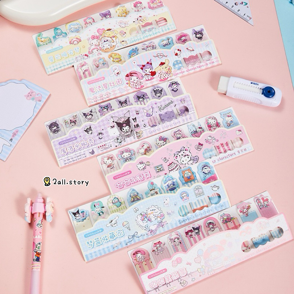 Sanrio โพสอิทอินเด็กซ์ขั้นหน้า มีกาว ลายซาริ  NJTZ21027