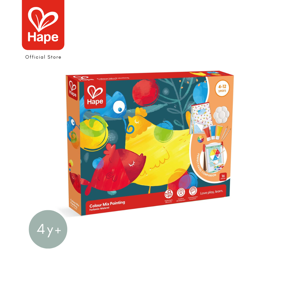 Hape - Color Mix Painting        ชุดระบายสีน้ำ และอุปกรณ์ศิลปะ        4Y+ รูปที่ 8