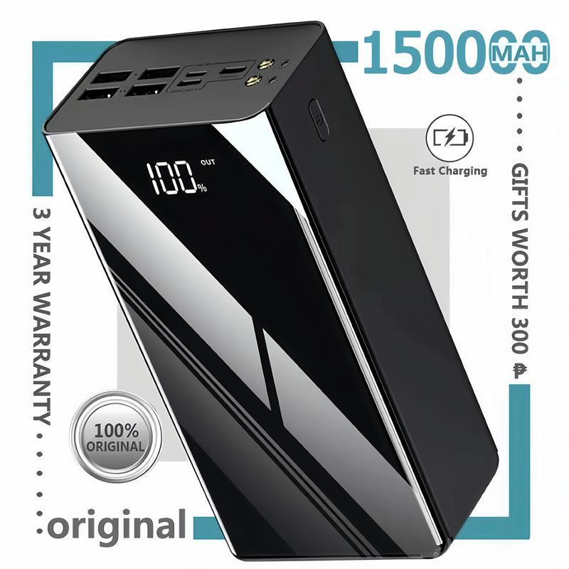 ความจุเพียงพอ🔥SANWEI พาวเวอร์แบงค์150000mah 100w ชาร์จเร็ว แบตสำรอง เพาเวอร์แบงค์ แบตเตอรี่สำรอง pow